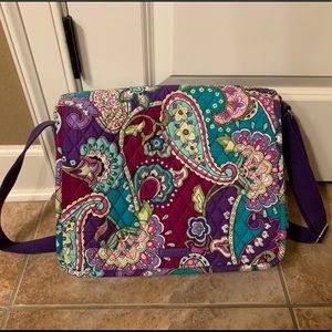 Vera Bradley Messenger Bag in Heather